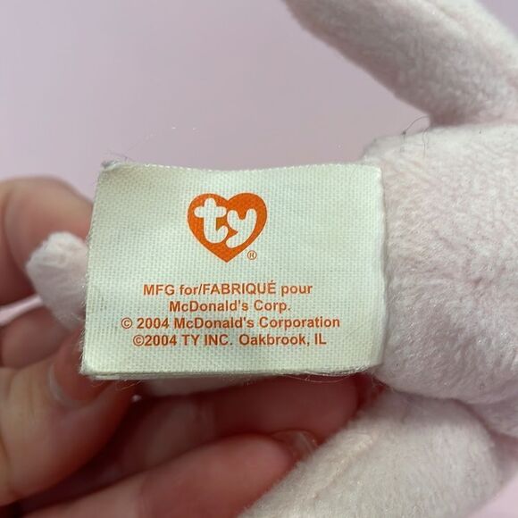 2004 McDonalds 25th Happy Meal Anniversary Teenie Beanie Lot of 4 Good Condition - Picture 11 of 11